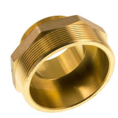 G 3'' x G 2'' Brass Double Nipple 16 Bar