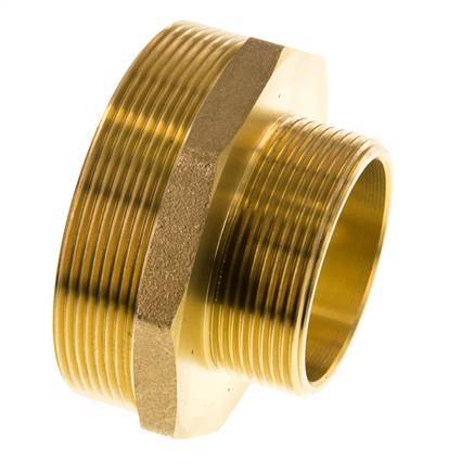 G 3'' x G 2'' Brass Double Nipple 16 Bar