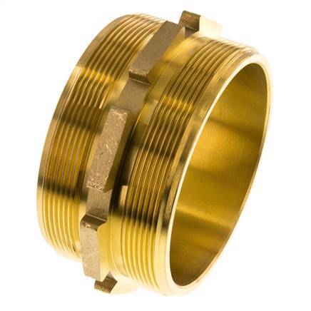 G 4'' Brass Double Nipple 16 Bar