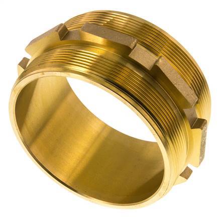 G 4'' Brass Double Nipple 16 Bar