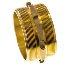 G 4'' Brass Double Nipple 16 Bar