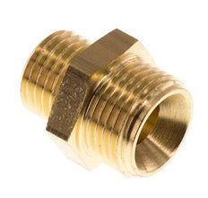 M14x1.5 x G 3/8'' Brass Double Nipple 16 Bar [2 Pieces]