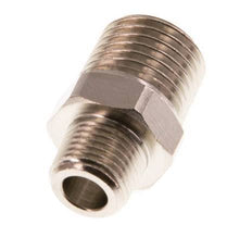 R 1/4'' x R 1/8'' Nickel plated Brass Double Nipple 16 Bar [10 Pieces]
