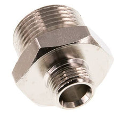 G 3/4'' x G 3/8'' Nickel plated Brass Double Nipple 16 Bar