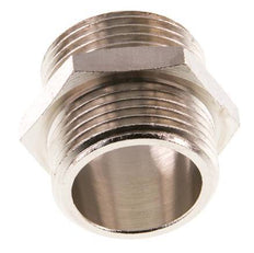 G 3/4'' Nickel plated Brass Double Nipple 16 Bar