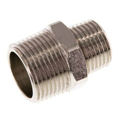 R 3/4'' x R 1/2'' Nickel plated Brass Double Nipple 16 Bar