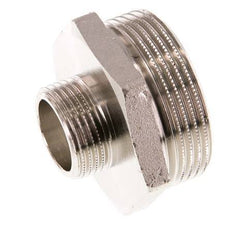 G 1 1/2'' x G 3/4'' Nickel plated Brass Double Nipple 16 Bar