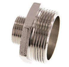 G 1 1/2'' x G 3/4'' Nickel plated Brass Double Nipple 16 Bar
