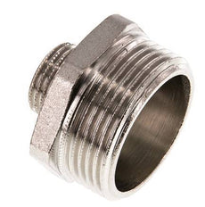 G 1 1/4'' x G 1/2'' Nickel plated Brass Double Nipple 16 Bar