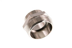 G 2'' x G 1 1/2'' Nickel plated Brass Double Nipple 16 Bar