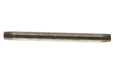 R 1/4'' Zinc plated Steel Double Pipe Nipple 50 Bar DIN 2982 - 150mm [2 Pieces]