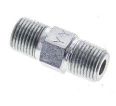 1/8'' NPT Zinc plated Steel Double Nipple 345 Bar - Hydraulic [2 Pieces]