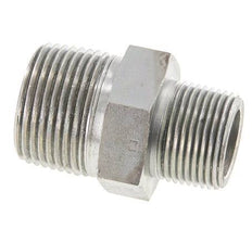 3/4'' NPT x 1'' NPT Zinc plated Steel Double Nipple 140 Bar - Hydraulic