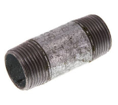 R 3/4'' Zinc plated Steel Double Pipe Nipple 50 Bar DIN 2982 - 60mm [10 Pieces]