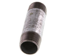 R 3/4'' Zinc plated Steel Double Pipe Nipple 50 Bar DIN 2982 - 80mm [5 Pieces]