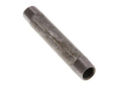 R 3/8'' Zinc plated Steel Double Pipe Nipple 50 Bar DIN 2982 - 100mm [2 Pieces]