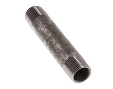 R 3/8'' Zinc plated Steel Double Pipe Nipple 50 Bar DIN 2982 - 80mm [2 Pieces]
