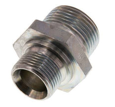 G 1'' x G 3/4'' Zinc plated Steel Double Nipple 345 Bar - Hydraulic