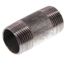 R 1'' Zinc plated Steel Double Pipe Nipple 50 Bar DIN 2982 - 60mm [5 Pieces]
