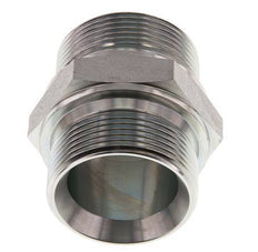 G 1 1/2'' Zinc plated Steel Double Nipple 315 Bar - Hydraulic