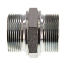 G 1 1/2'' Zinc plated Steel Double Nipple 315 Bar - Hydraulic