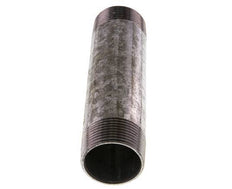 R 1 1/4'' Zinc plated Steel Double Pipe Nipple 50 Bar DIN 2982 - 150mm [2 Pieces]