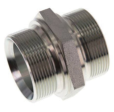 G 2'' Zinc plated Steel Double Nipple 160 Bar - Hydraulic