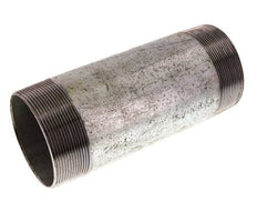 R 3'' Zinc plated Steel Double Pipe Nipple 50 Bar DIN 2982 - 200mm