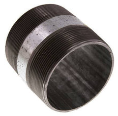 R 3'' Zinc plated Steel Double Pipe Nipple 50 Bar DIN 2982 - 80mm