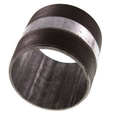 R 3'' Zinc plated Steel Double Pipe Nipple 50 Bar DIN 2982 - 80mm