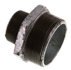 R 3'' x R 2'' Zinc plated Cast iron Double Nipple 25 Bar