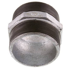 R 3'' Zinc plated Cast iron Double Nipple 25 Bar