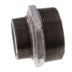 R 4'' x R 3'' Zinc plated Cast iron Double Nipple 25 Bar