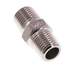 R 1/4'' Stainless steel Double Nipple 16 Bar [2 Pieces]