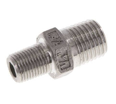 1/8'' NPT x 1/4'' NPT Stainless steel Double Nipple 16 Bar [2 Pieces]