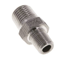 1/8'' NPT x 1/4'' NPT Stainless steel Double Nipple 16 Bar [2 Pieces]