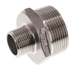 R 1 1/2'' x R 3/4'' Stainless steel Double Nipple 16 Bar