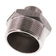 R 1 1/2'' x R 3/4'' Stainless steel Double Nipple 16 Bar