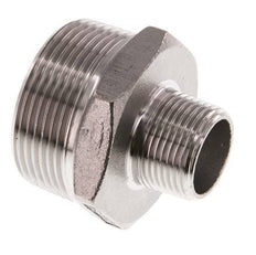 R 1 1/2'' x R 3/4'' Stainless steel Double Nipple 16 Bar