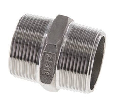 1 1/4'' NPT Stainless steel Double Nipple 16 Bar