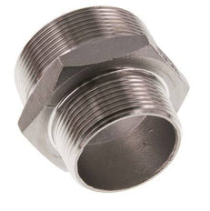 R 2'' x R 1 1/2'' Stainless steel Double Nipple 16 Bar