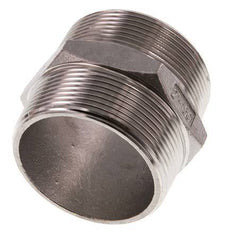 R 2'' Stainless steel Double Nipple 16 Bar