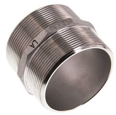 G 2 1/2'' Stainless steel Double Nipple 16 Bar