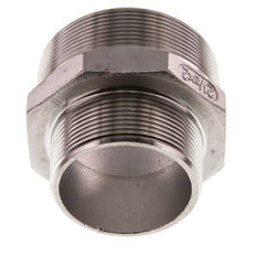 R 2 1/2'' x R 2'' Stainless steel Double Nipple 16 Bar