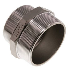 R 3'' x R 2 1/2'' Stainless steel Double Nipple 16 Bar