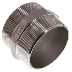 R 3'' Stainless steel Double Nipple 16 Bar