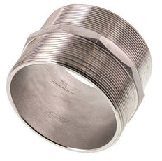G 4'' Stainless steel Double Nipple 16 Bar