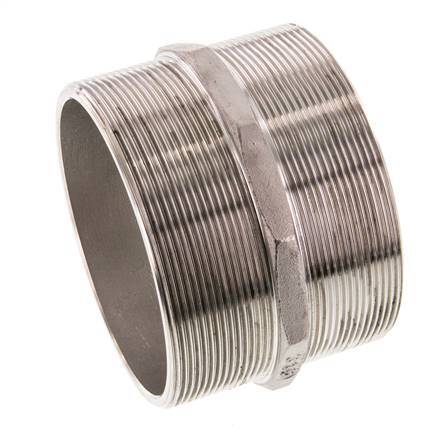 G 4'' Stainless steel Double Nipple 16 Bar