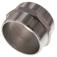 R 4'' Stainless steel Double Nipple 16 Bar