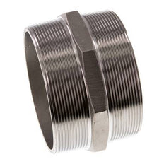 R 4'' Stainless steel Double Nipple 16 Bar